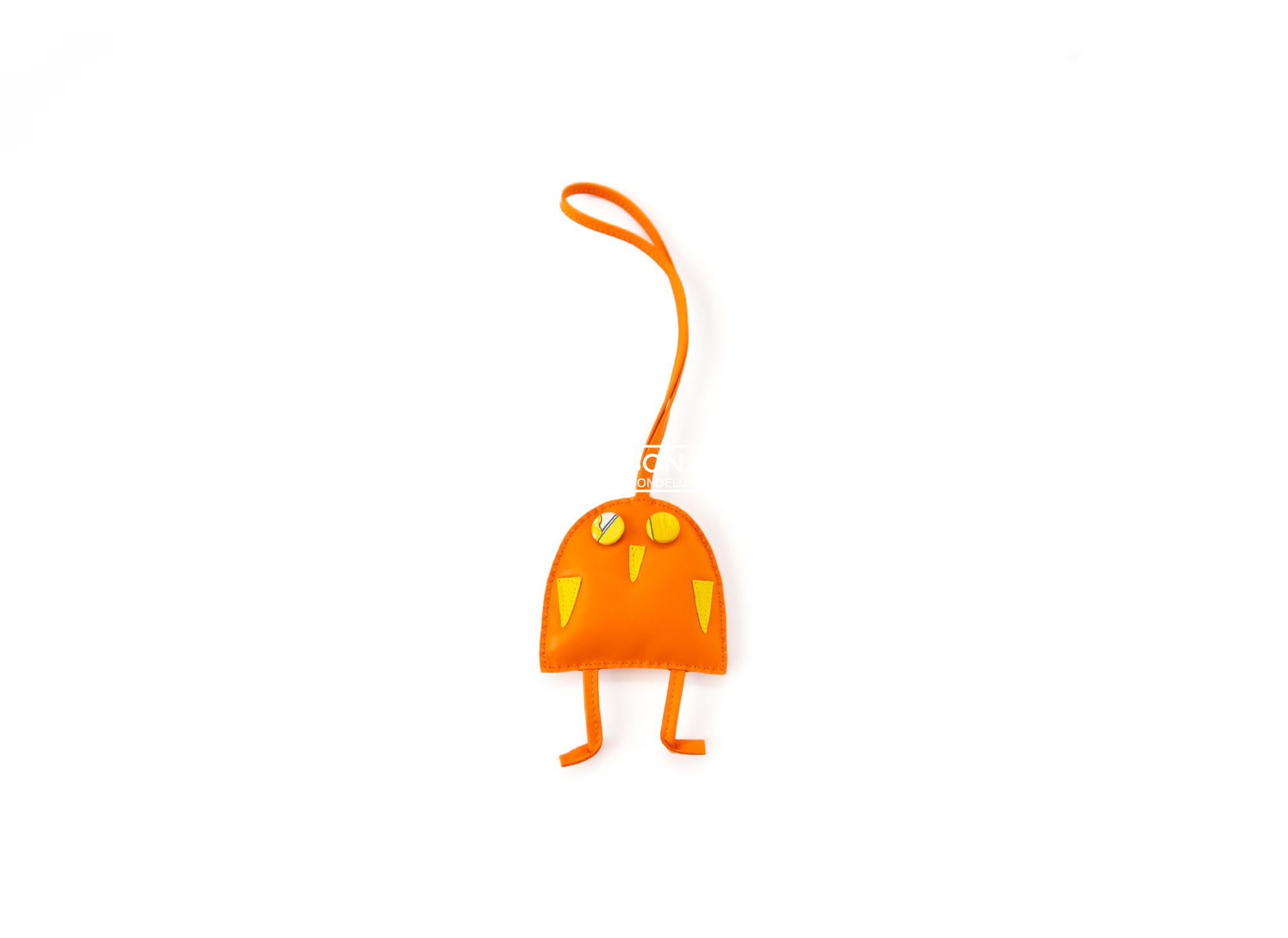 NEW HERMES PETIT H HIBOUTON JELLY FISH OWL BAG CHARM KEY