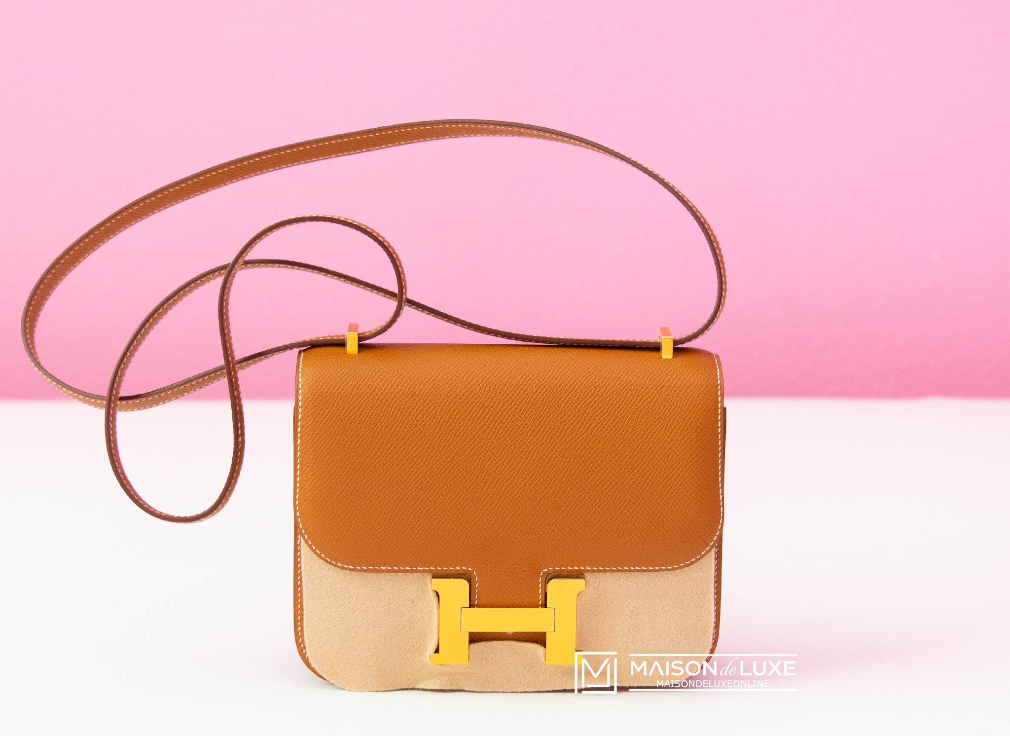 hermes constance gold