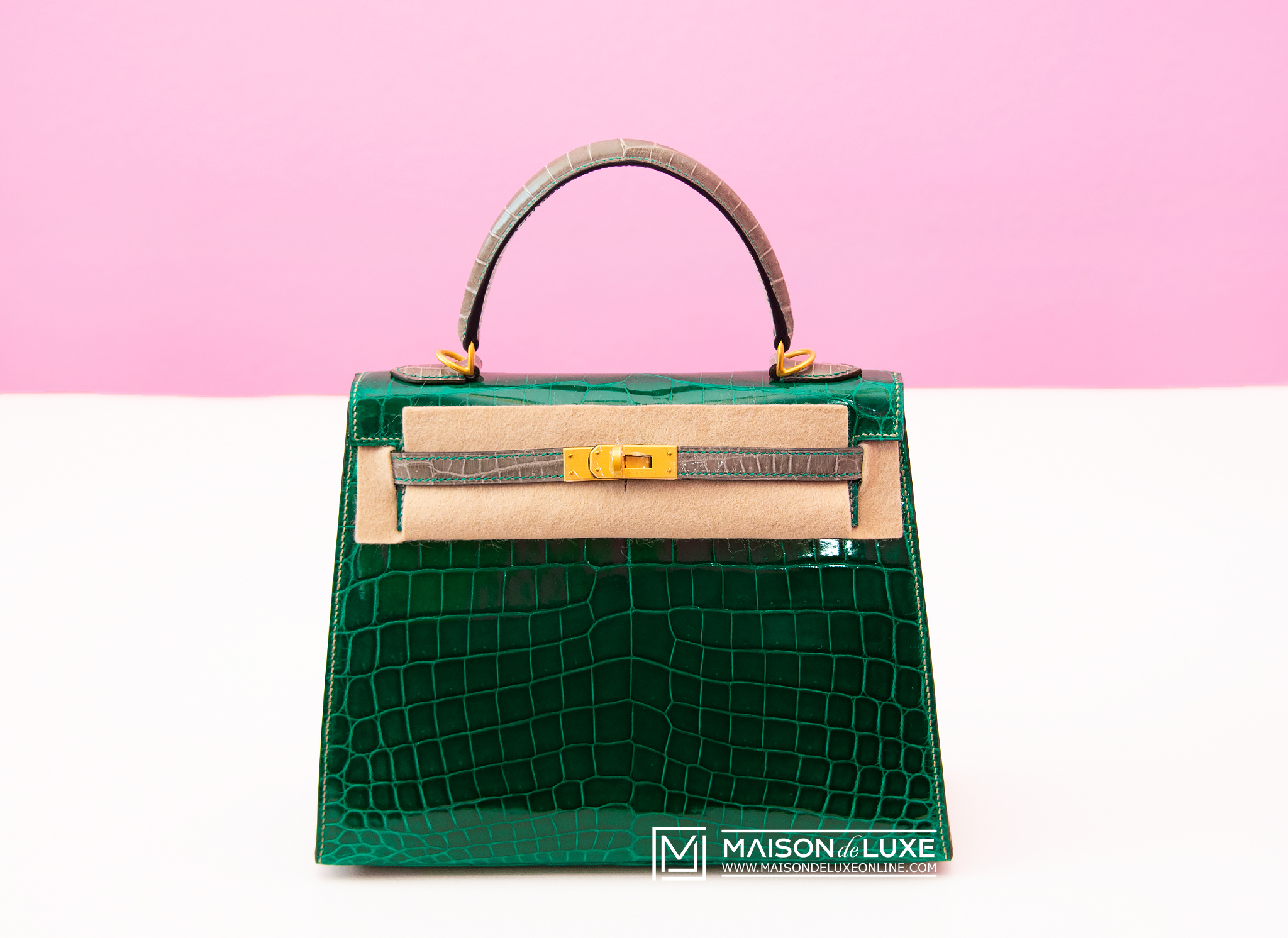 hermes green kelly