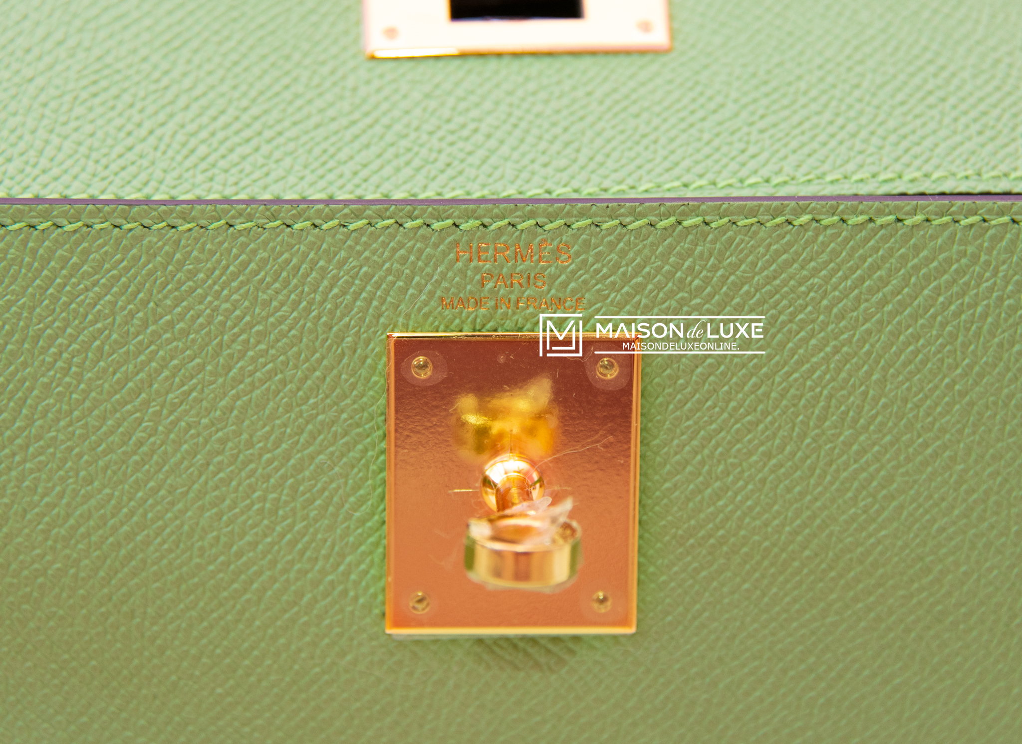 Hermes K28 Vert Criquet Bag