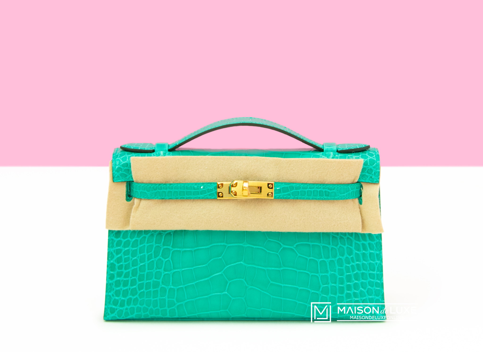 Hermes Mini Kelly Pochette Clutch Bag