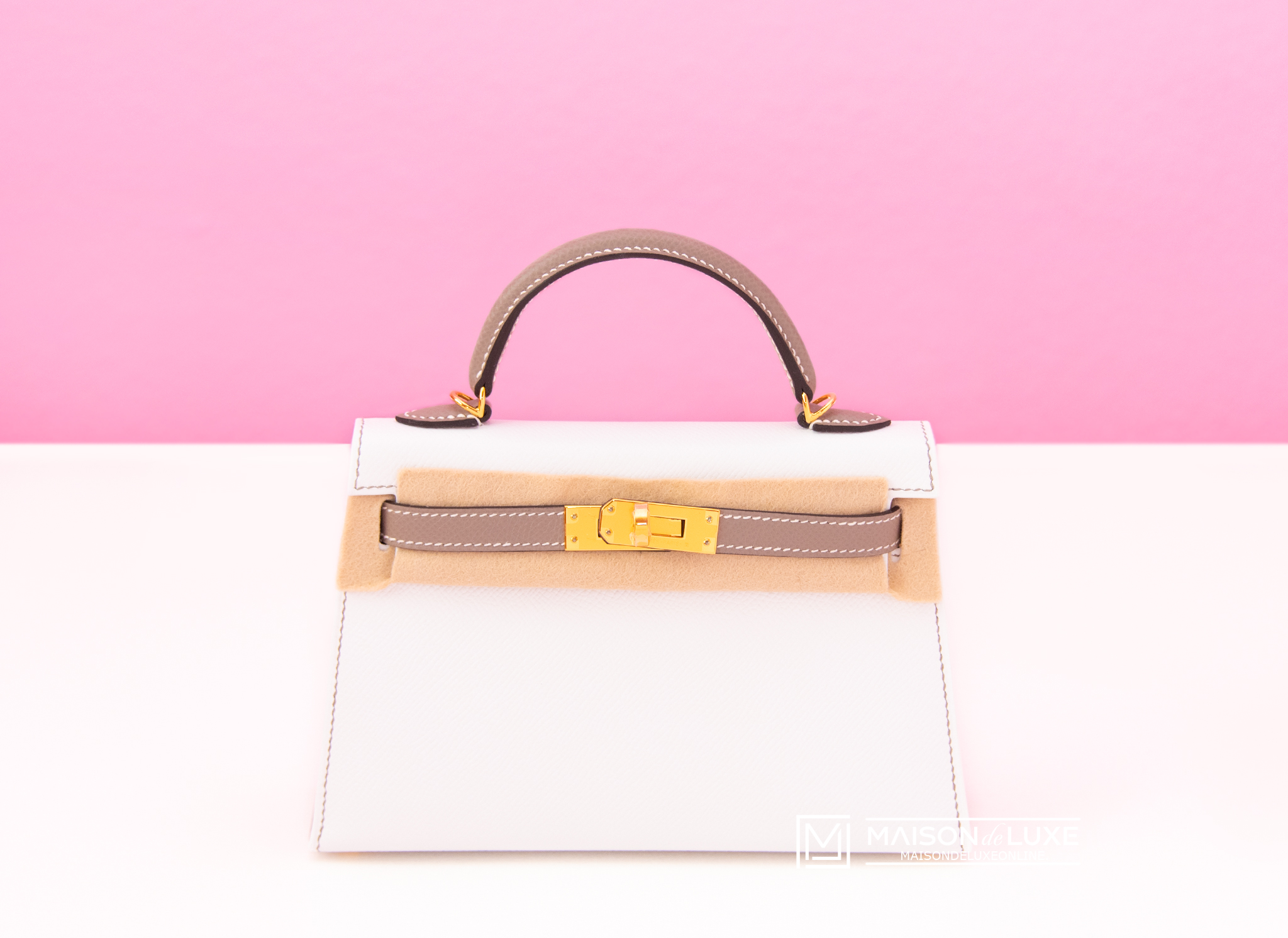 white kelly bag