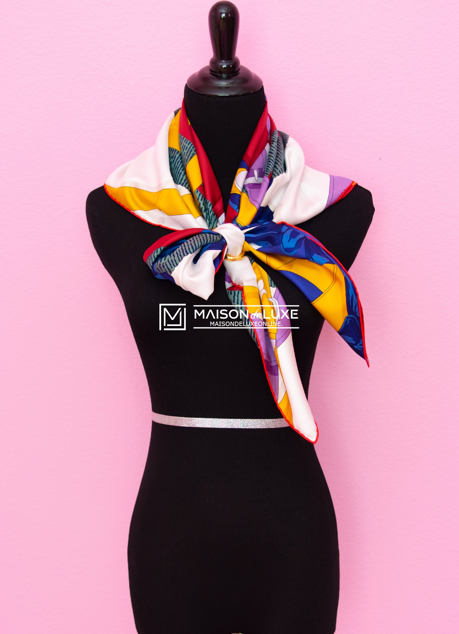 grand manege detail scarf 90