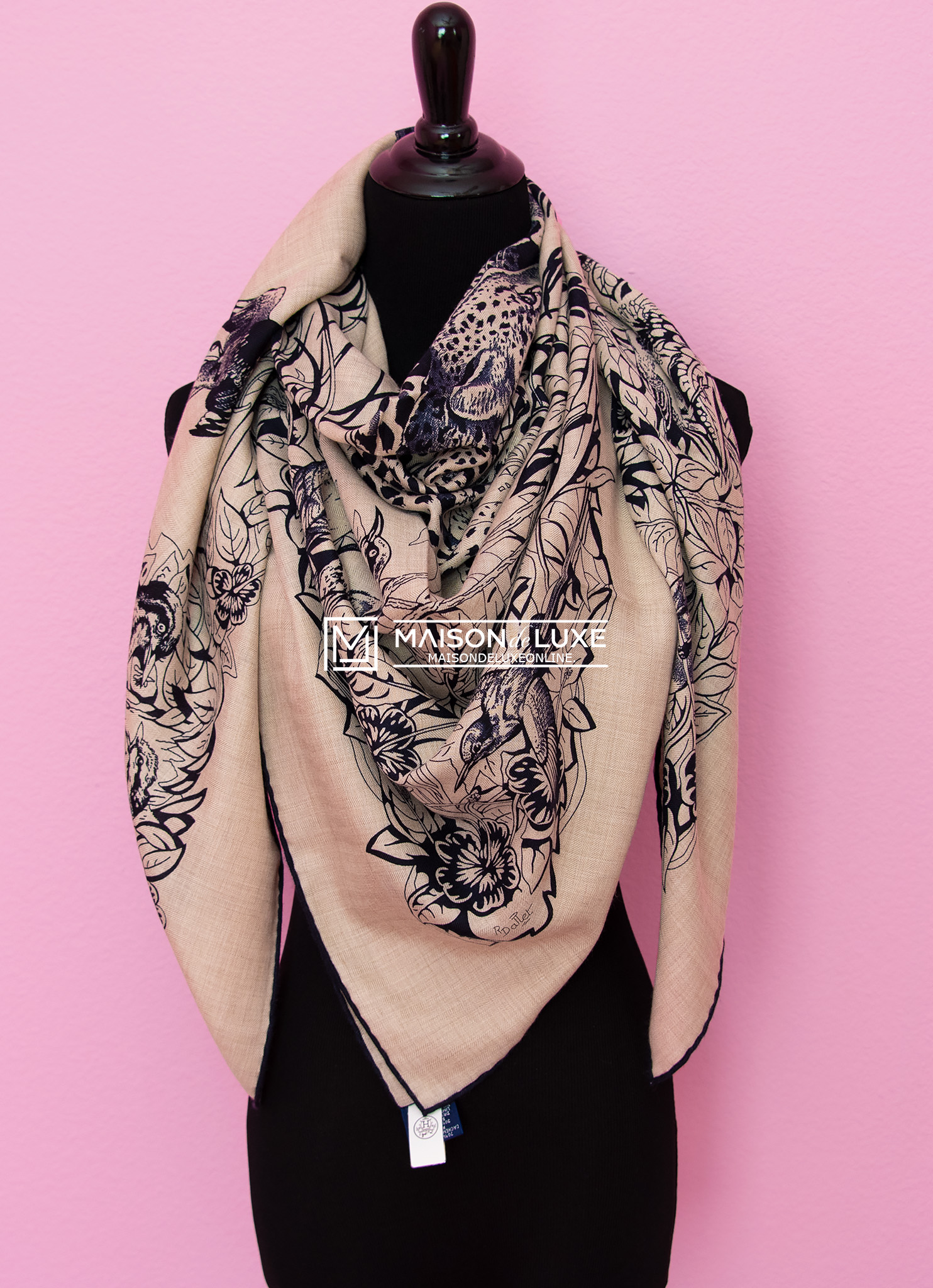 hermes 140 shawl